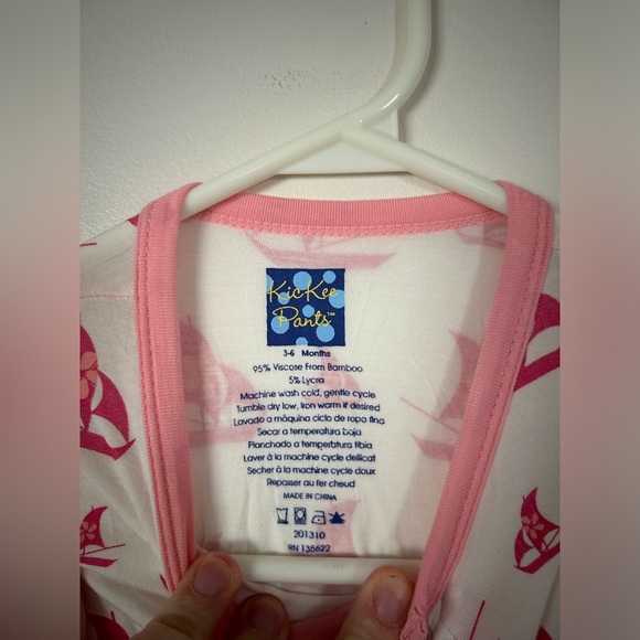 Kickee Pants Sail Boat Romper 3-6m - Picture 4 of 7